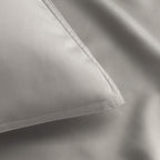 Queen Pillowcases by Pure Bamboo, Genuine 100% Organic Viscose Derived from Bamboo, Luxuriously Soft & Cooling, Double Stitching, Envelope Closure (2 Queen Pillowcases, Stripes)