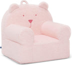 GAP babyGap Sherpa Bear Chair - Greenguard Gold Certified, Blush