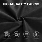 Hobestluk 3FT Bean Bag Chair Giant Bean Bag Chairs for Adults Large Bean Chairs with Removable Cover, Beanbag Chair with Filler, Adult Bean Bag Chairs for Living Room, Bedroom
