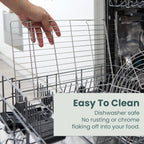 Ultra Cuisine Heavy Duty 3 Tiers, 16" x 10" Cooling Rack for Cooking and Baking - Professional Grade Premium 100% Stainless Steel Baking Rack & Wire Cooling Mesh - Dishwasher Safe - Pack 3