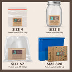 Boveda 62% Two-Way Humidity Control Pack For Storing 5 lb – Size 320 – Single – Moisture Absorber for Storage Containers – Humidifier Pack – Individually Wrapped Hydration Packet