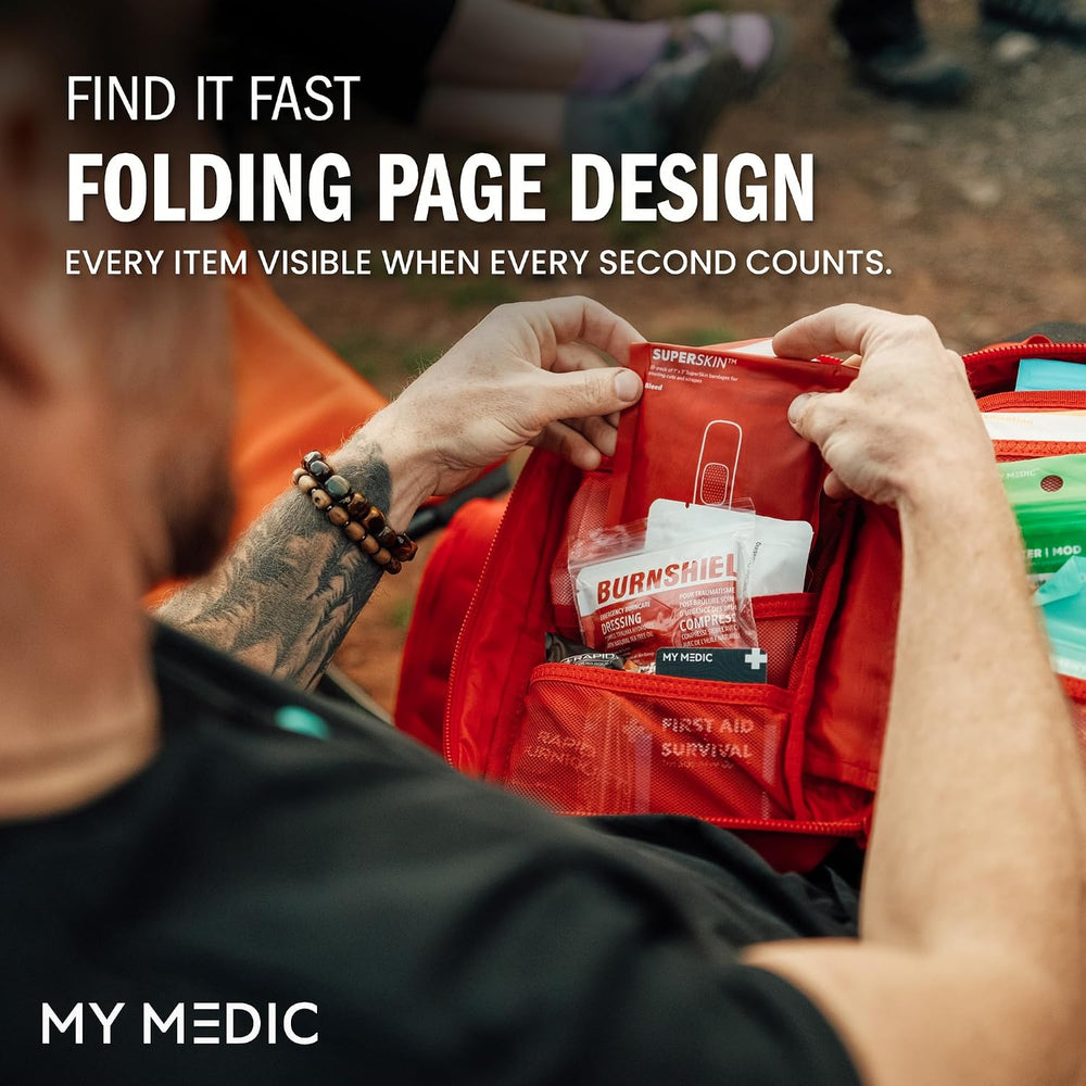 MY MEDIC MyFAK PRO Tactical IFAK Trauma Kit & First Aid Kit with Tourniqu...