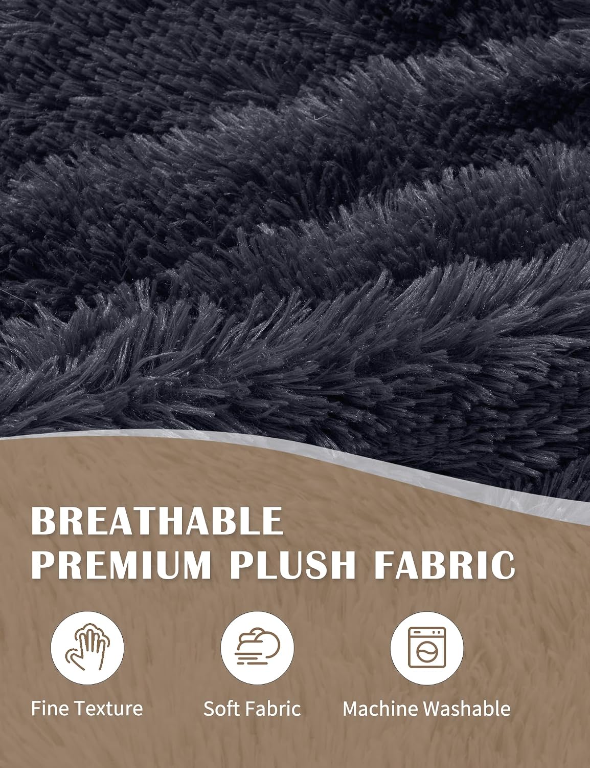 Bean Bag Chairs for Adults Teens Convertible Chair Mattress, Bean Bags Chair with Removable Plush Cover, Sleeper Chair that Turns into Mattress, Full, Dark Grey