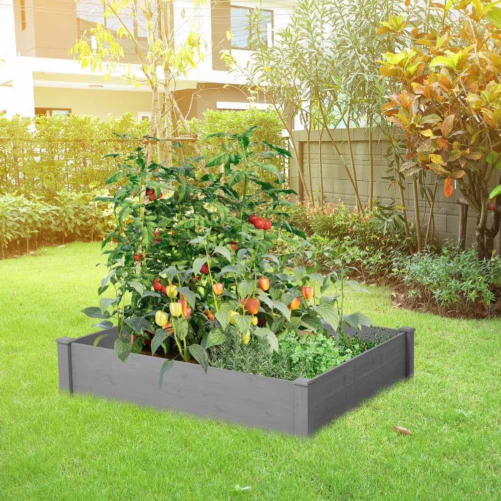 Heavy-Duty Outdoor Storage Cabinet with Metal Top and Weather-Resistant Wood ...