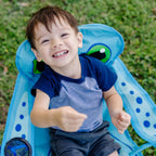 Melissa & Doug Sunny Patch Flex Octopus Folding Beach Chair For Kids (Frustration-Free Packaging)