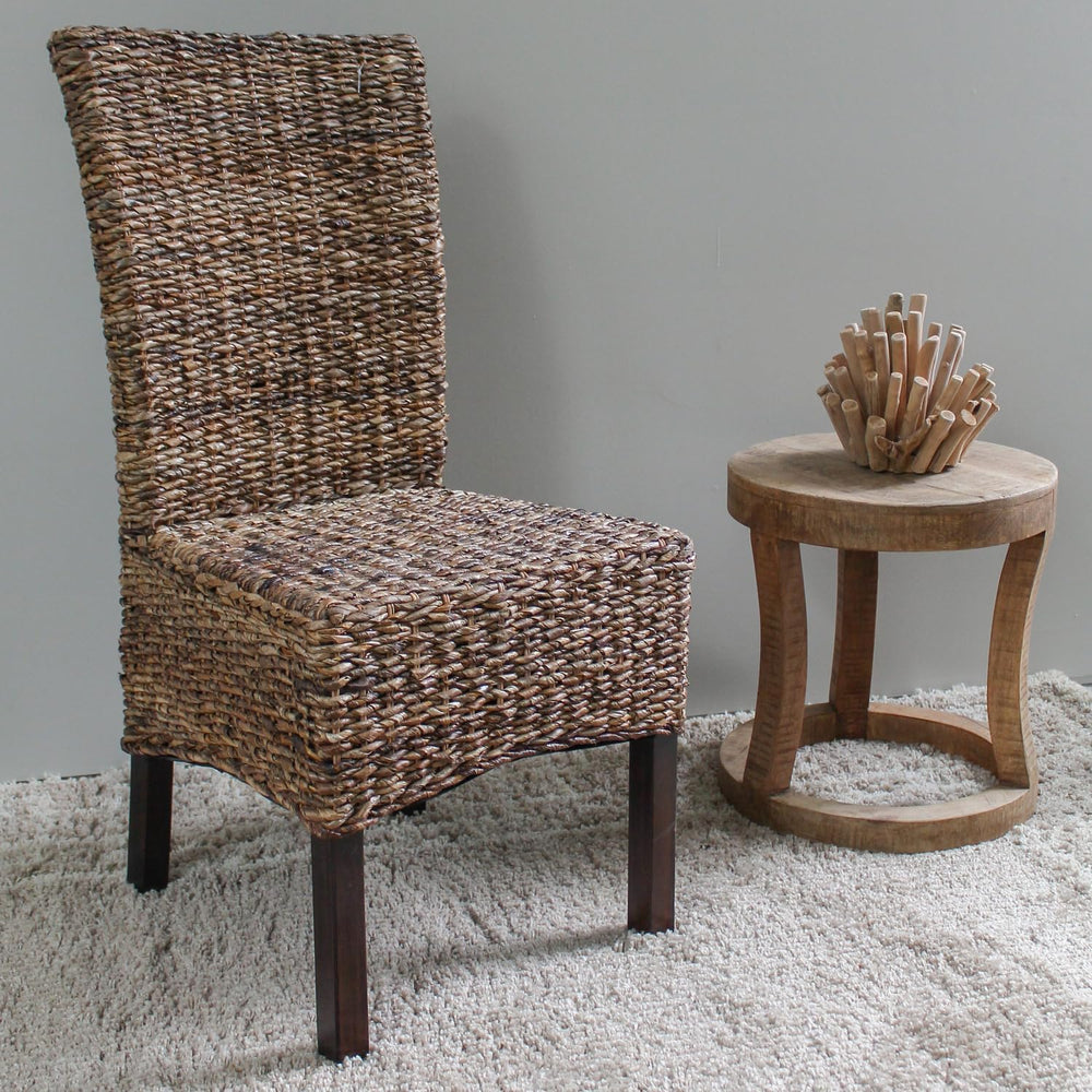 International Caravan Furniture Piece Set of Two Arizona Abaca Dining Chairs