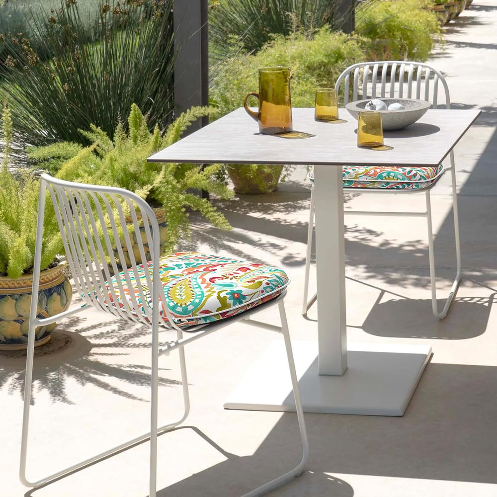 DYTXIII Set of 4 Outdoor Chair Cushions with Ties,Water Repellent Patio Chair...