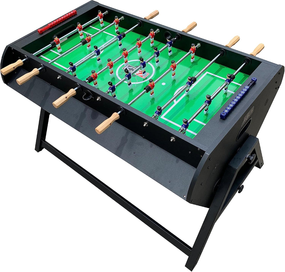 KICK Triplex 55″ Telescopic Rods 3-in-1 Swivel Multi-Game Table