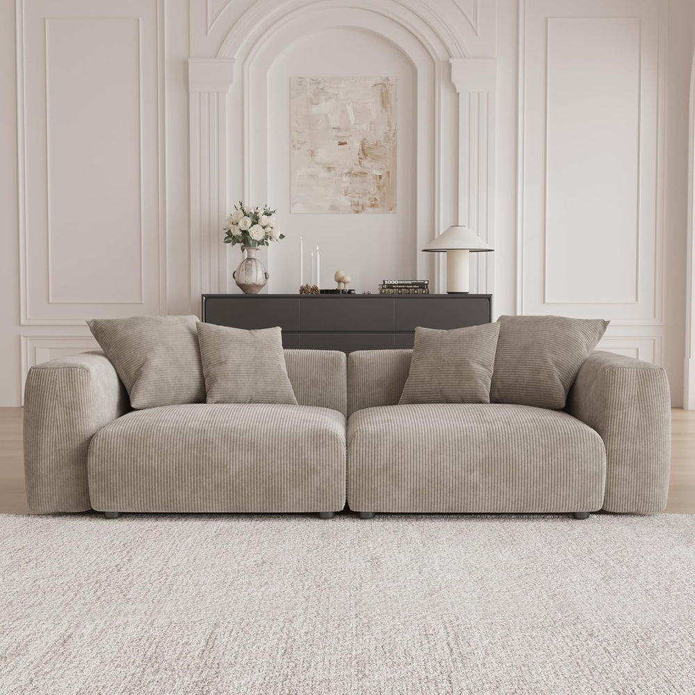 Sectional Couches for Living Room,102inch Cloud Couch Modular Sectional Sofa,...