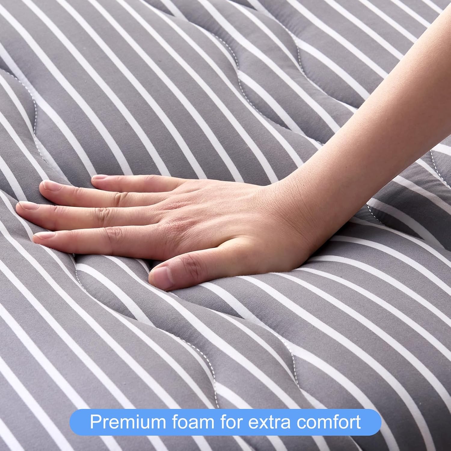 jzbearapt Premium Foam Japanese Floor Mattress Futon Mattress,100% High Density Comfortable Foam,Thicken Tatami Mat Sleeping Pad,Portable Kids Adults Sleeping Mats for Guest Room, Dormitory