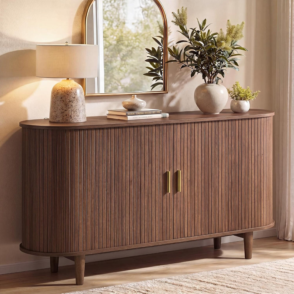 VASAGLE Storage Cabinet, Sideboard with Adjustable Shelves