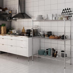 18" Deep x 48" Wide x 54" Height Wire Shelving Kit | 3-Tier | NSF Commercial Storage Rack Unit