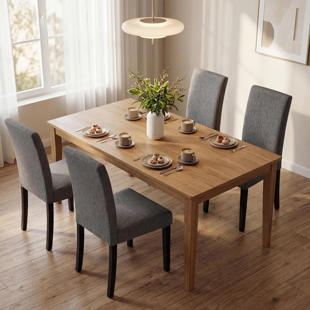 Modern Fabric Dining Chairs,Elegant Design Kitchen & Dining Room Chairs w...