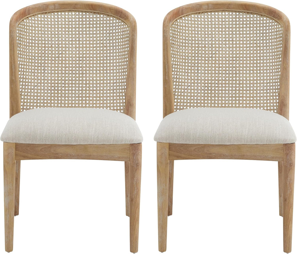 Christopher Knight Home Lilia Dining Chairs Set of 2, Modern Dining Chair wit...