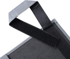 Hanging Bedside Caddy, Bedside Storage Organizer for Magazine, Phone, Remote control (6 Pockets-Grey)