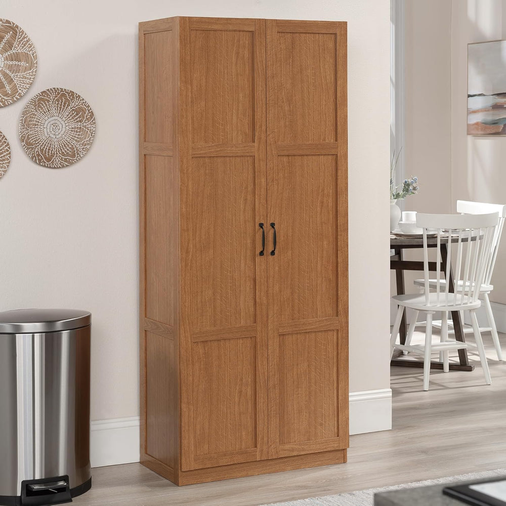 Sauder Select Storage Cabinet, Pantry Cabinet Kitchen Storage with Adjustable...
