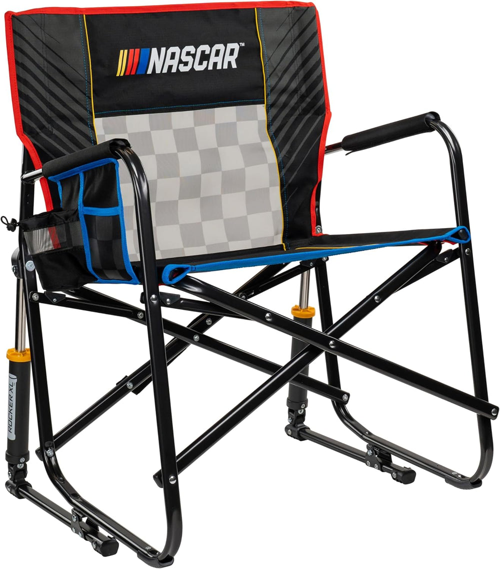 GCI Outdoor NASCAR Freestyle XL Rocker Camping & Sideline Sports Chair | ...