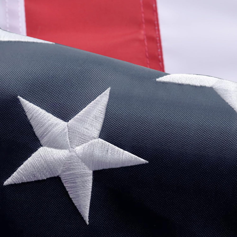 American Flag 3x5 Outdoor Heavy Duty Embroidered Stars