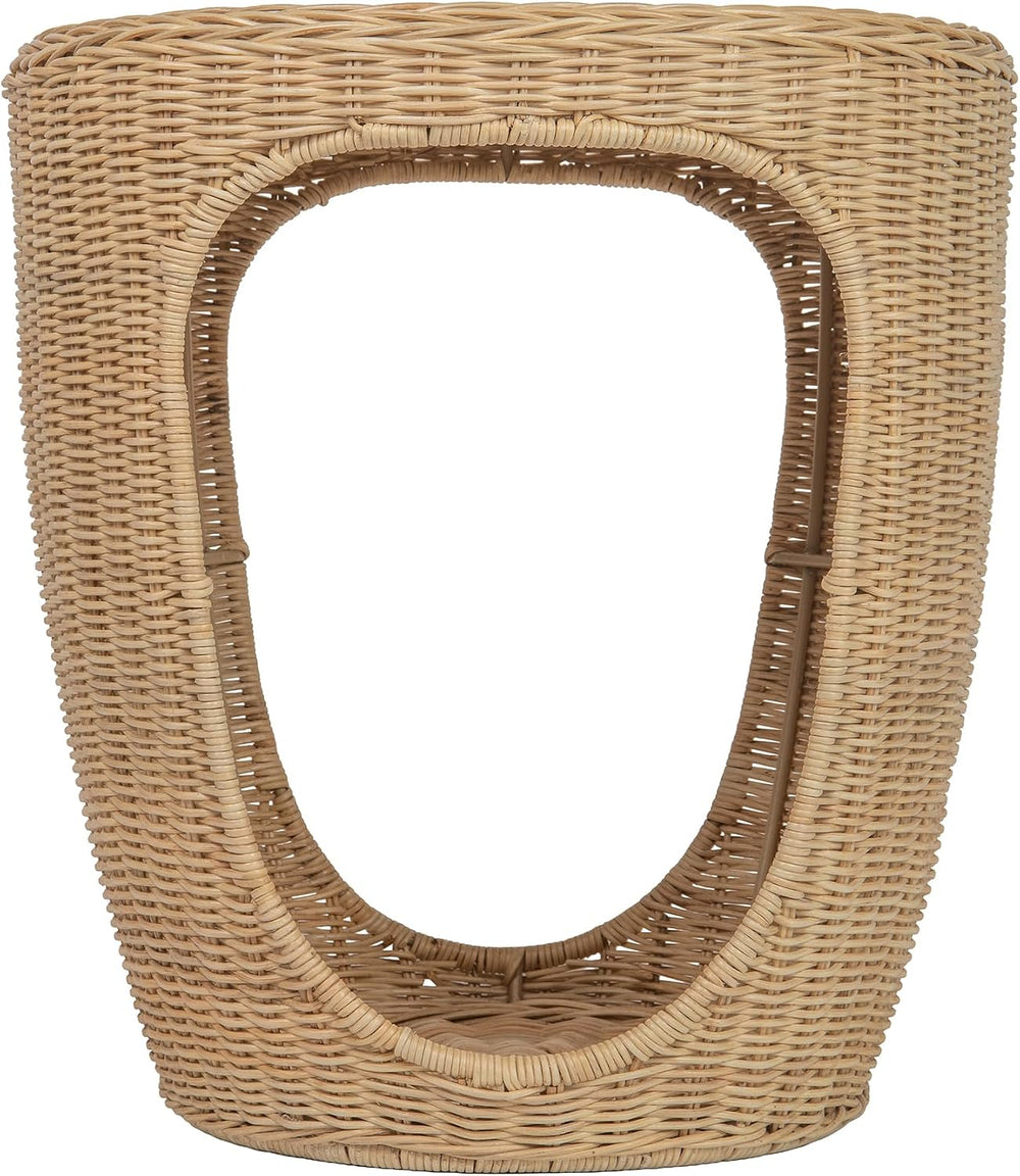 Kouboo- Naya Wicker Sidetable & Endtable for Livingromm or Bedroom, Natural