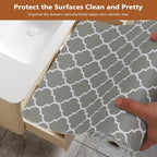 Drawer and Shelf Liner for Kitchen Cabinets, Non-Adhesive Strong Grip Thickened Cabinet Liners for Shelves, Non-Slip Mats Shelving Paper Protect Cupboard, Dresser, Pantry | 23.6" x 30FT