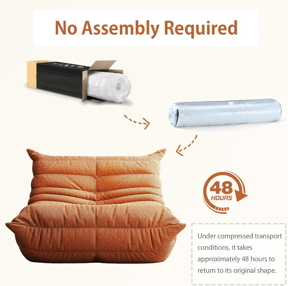 Oversized Bean Bag Chairs for Adults, Giant Beanbag Chair with Memory Foam, C...