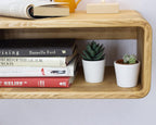 Floating Nightstand Wooden, Bedside Table, Nightstand Shelf, Handmade, Wall Mounted Bedside Shelf, Minimalist and Unique Style (Cape Town)
