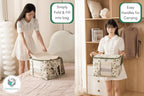 Canvas Storage Bags 2 Pack (Mistletoe Bag 2 Pack)