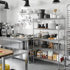 18" Deep x 42" Wide x 64" Height Wire Shelving Kit | 5-Tier | NSF Commercial Storage Rack Unit
