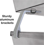 Acrimet Facility 2 Tier Letter Tray, Side Load, Letter Size/A4, Desktop File Organizer, Plastic (Clear Smoke Color)