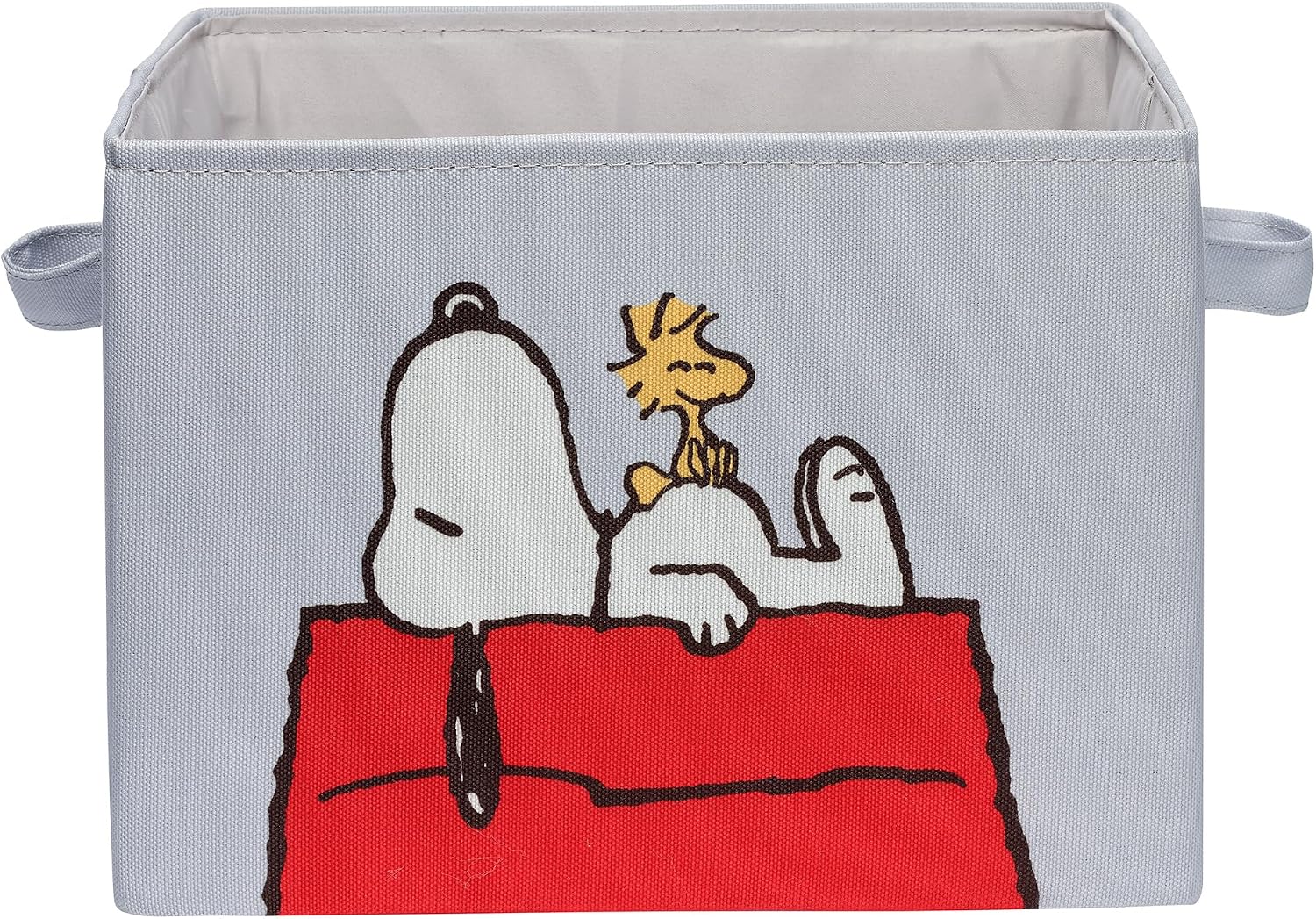 Lambs & Ivy Snoopy Foldable/Collapsible Storage Bin/Basket Organizer w/ Handles