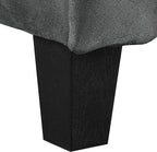 Lifestyle Solutions Harrington Sofa in Grey, Dark Grey