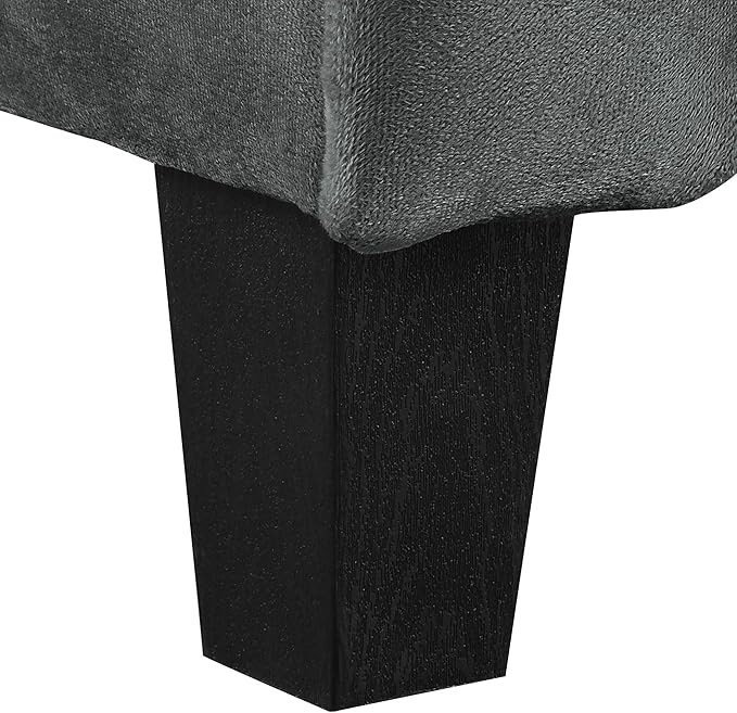 Lifestyle Solutions Harrington Sofa in Grey, Dark Grey