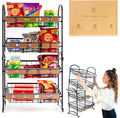 ODOXIA Candy Display Rack | Stackable Candy Organizer | Snack Organizer For Countertop | Snack Shelf And Chip Rack For Stores | Snack Display For Counter | Snack Stand For Office 2-Pack