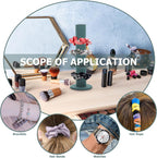 Velvet Vertical Hair Tie Organizer Tower Scrunchie Display Stand for Hair Bands and Jewelry Storage Band Holder Rack for Women Dark Green