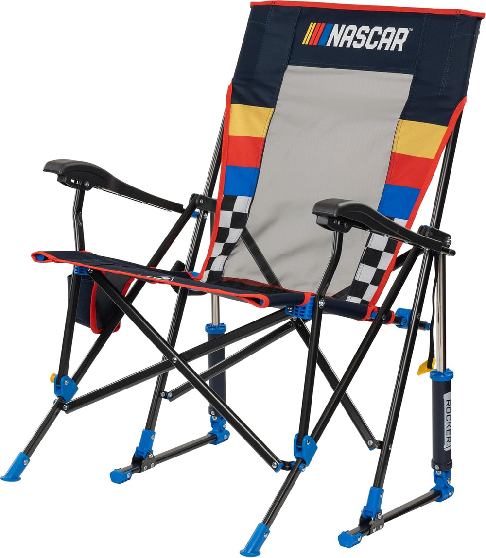 GCI Outdoor NASCAR Roadtrip Rocker Camping & Sideline Sports Chair | Port...