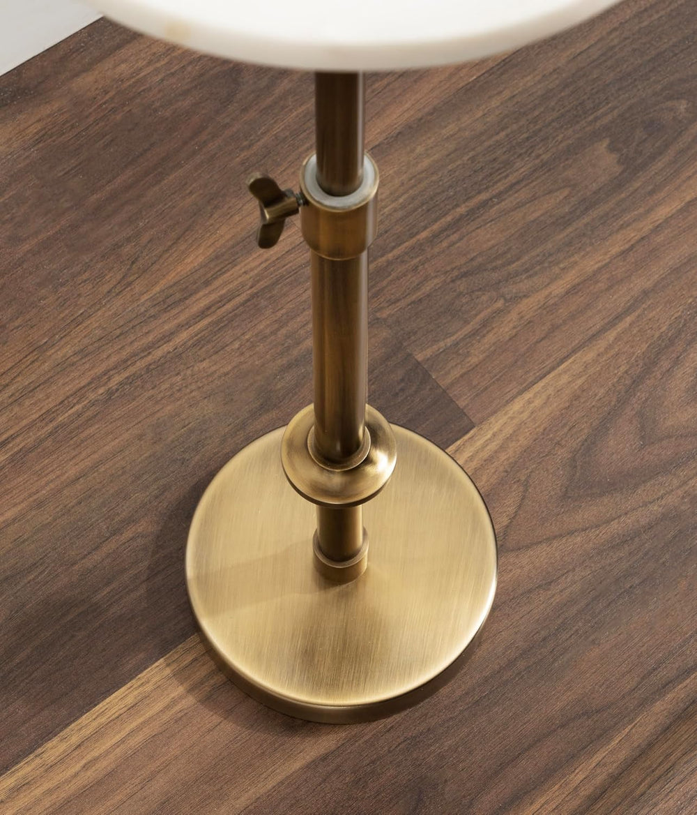 Kate and Laurel Engles Traditional Adjustable-Height Pedestal Drink Table, 10...
