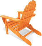 POLYWOOD AD5030TA Classic Folding Adirondack, Tangerine