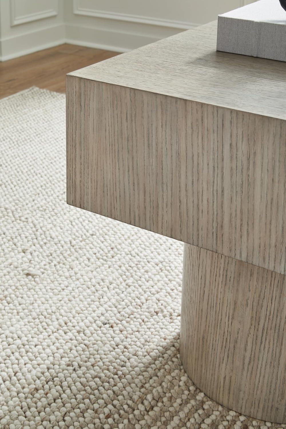 Signature Design By Ashley Jorielyn Contemporary Square End Table, Geometric ...