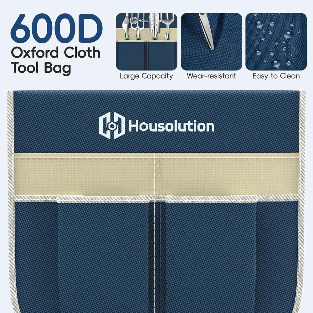Housolution Garden Kneeler and Seat with Anti-Tipping Extendable Legs