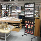 Eastern Tree 30 Packs 4" Metal Pegboard Hooks, Standard Hooks is Fit to Standing Pegboard Display and Pegboard Panels