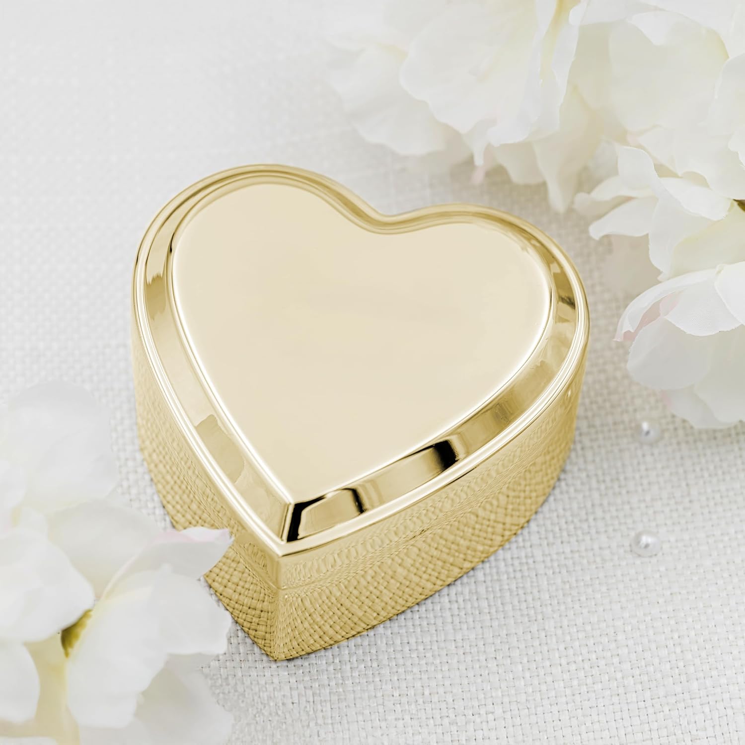 Cherished Moments Personalized Quinceañera Jewelry Box, Heart Keepsake