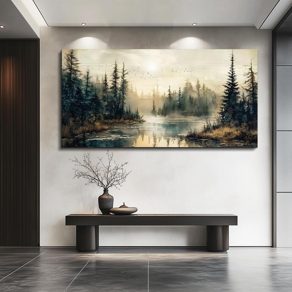FUHAIHUA Canvas Wall Art For Living Room Large Wall Decor For Bedroom Modern ...