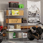 21" Deep x 48" Wide x 74" Height Wire Shelving Kit | 5-Tier | NSF Commercial Storage Rack Unit