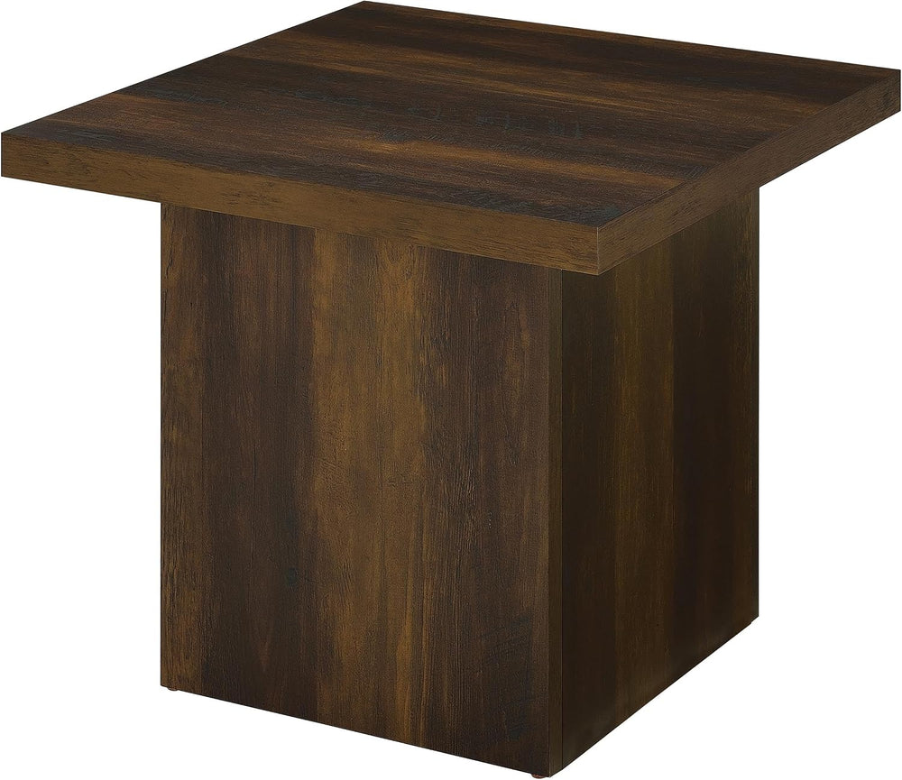 Coaster Home Furnishings - Devar - Wood - Square End Table with Thick Top, Pl...
