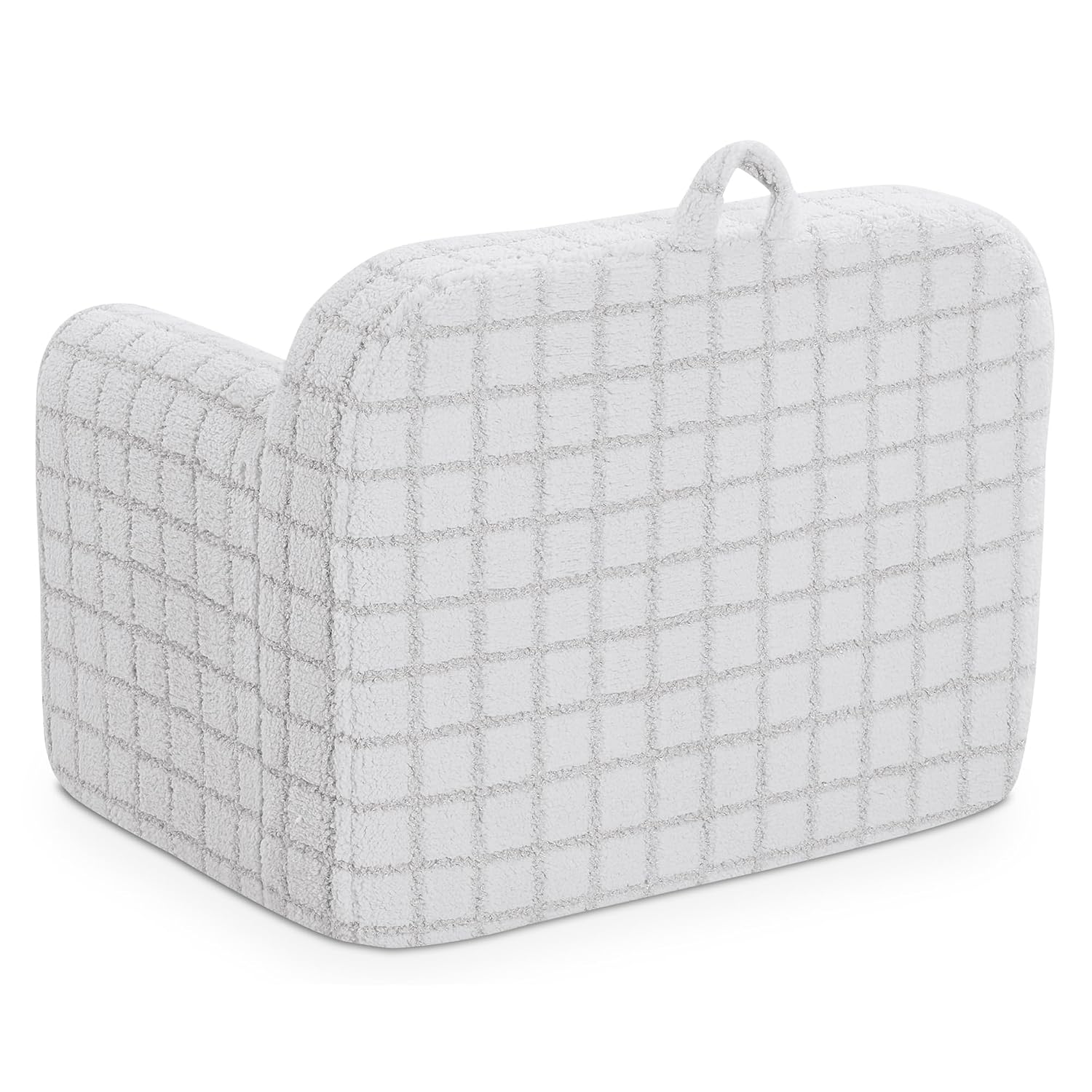Delta Children Checkered Cozee Chair, Grey