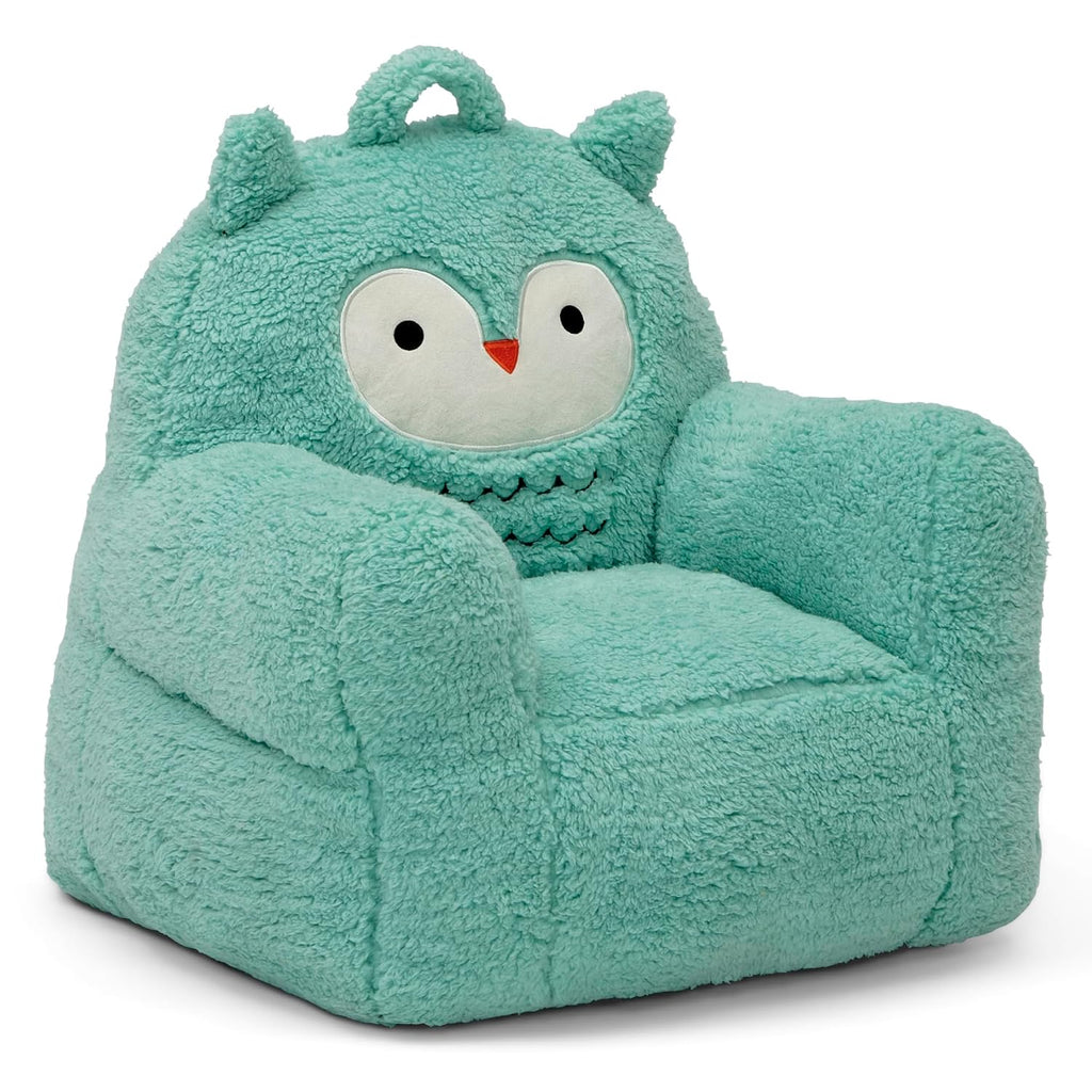 Delta Children Owl Cozee Buddy Chair, Teal