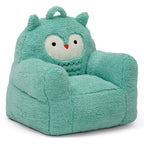 Delta Children Owl Cozee Buddy Chair, Teal