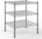 21" Deep x 24" Wide x 27" Height Wire Shelving Kit | 3-Tier | NSF Commercial Storage Rack Unit