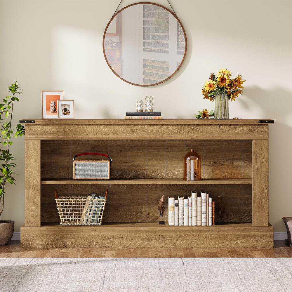 Tribesigns 63-Inch Long Console Table for Entryway, Narrow Long Entry Table w...