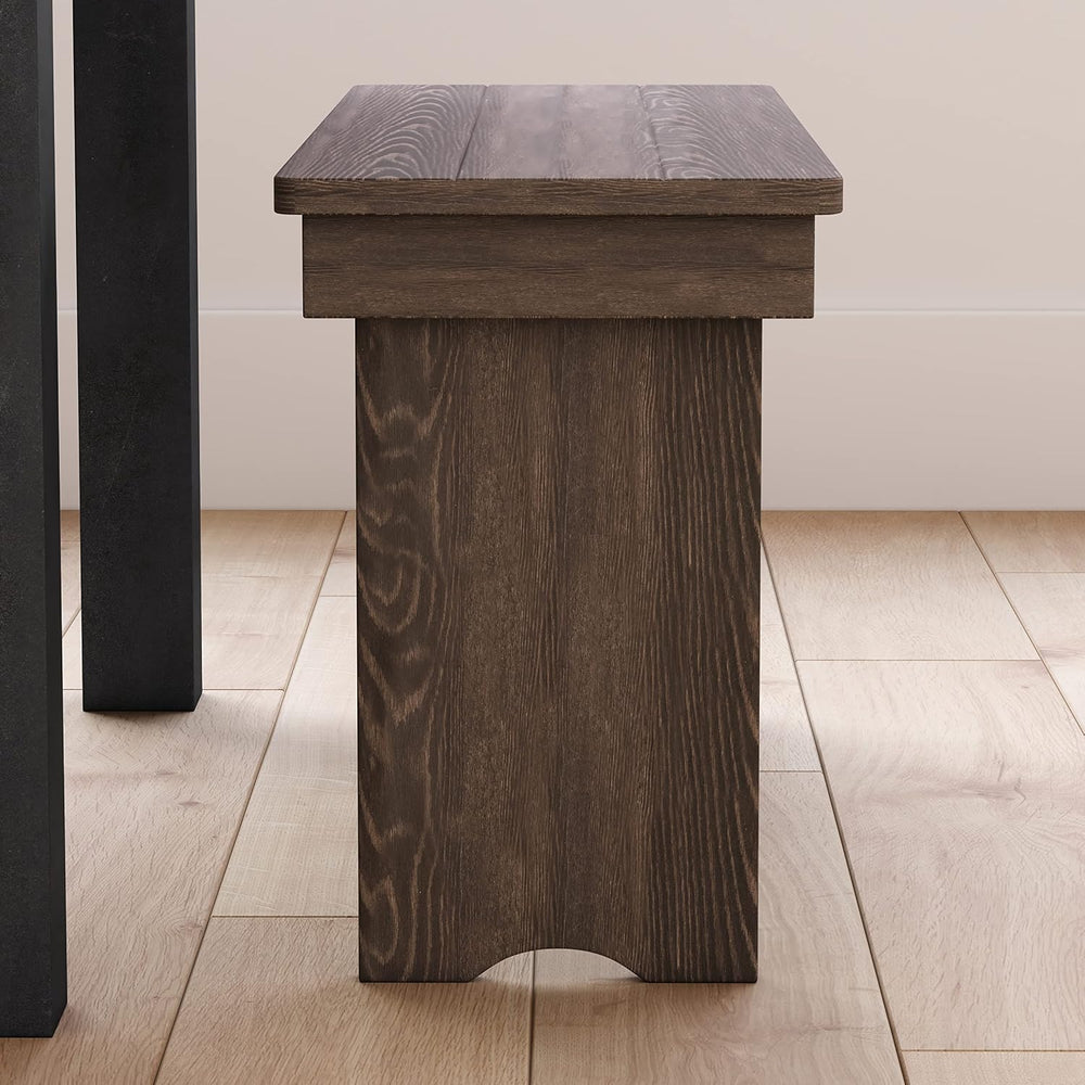 Taylor & Logan Ingles 40'' x 12'' Mahogany Solid Pine Fol...